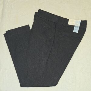 New LOFT Charcoal Gray Skinny Ankle Pants Size 10 Petite